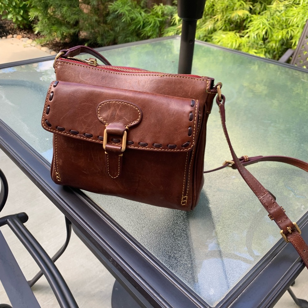 Brown Leather purse